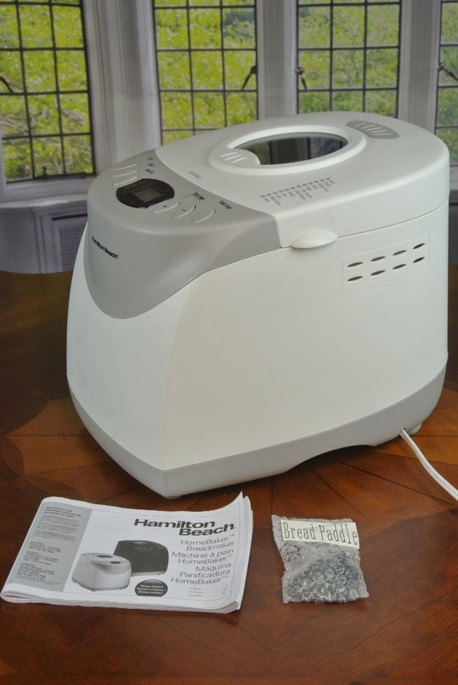 Hamilton Beach 29881 2 Pound AUTOMATIC BREADMAKER Bread Machine GLUTEN FREE