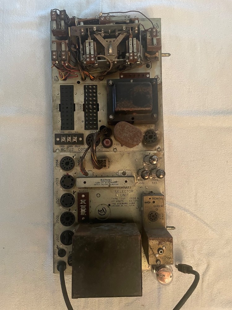 Seeburg 220/222 Tormat Selector unit TSU1 code A