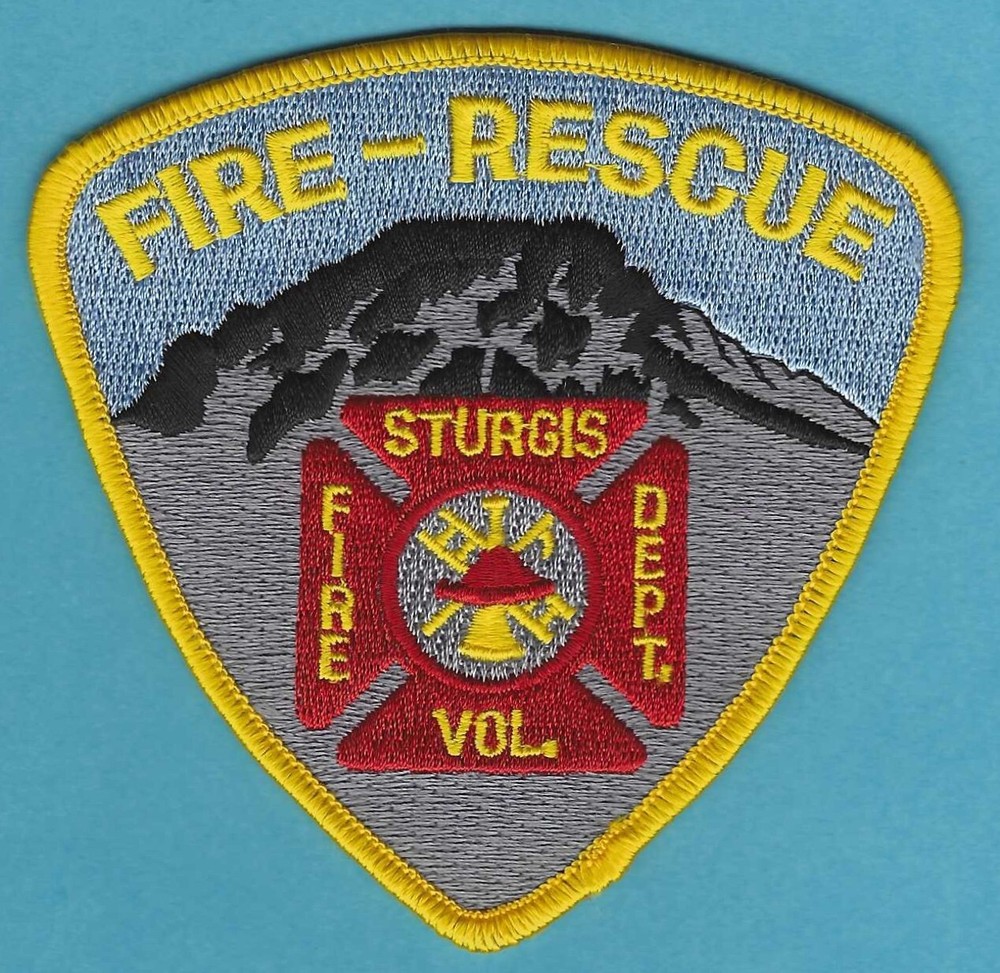 STURGIS SOUTH DAKOTA FIRE RESCUE PATCH