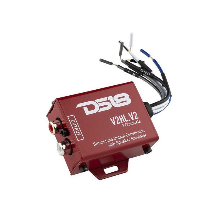 DS18 V2HL.V2 2-Channel High/Low Smart Line Output Conversion w/ Speaker Emulator