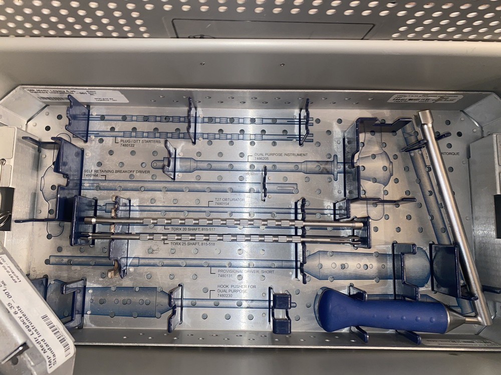 Medtronic Legacy Standard Instruments w/sterilization Tray