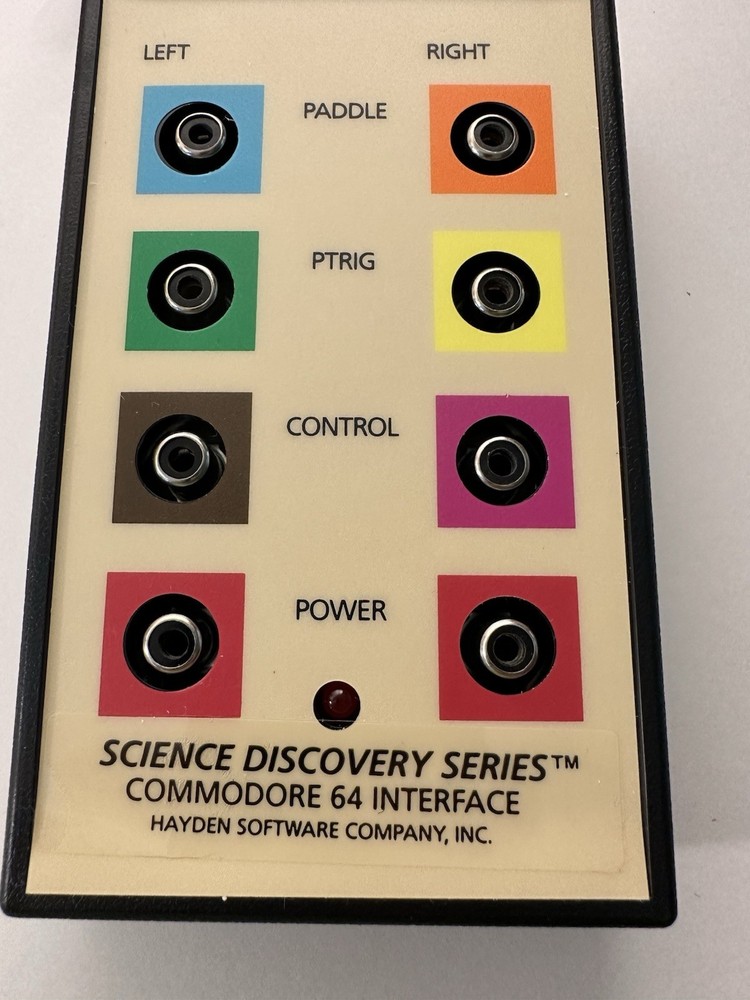 Vintage Temperature Lab Software Commodore 64 Hayden Software 1985 Science Disc