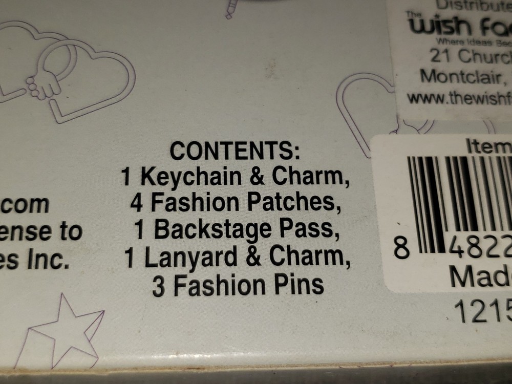 ONE DIRECTION MERCH 2 SETS LOCKER DECOR & Backstage Featuring ZAYN in Pkgs RARE