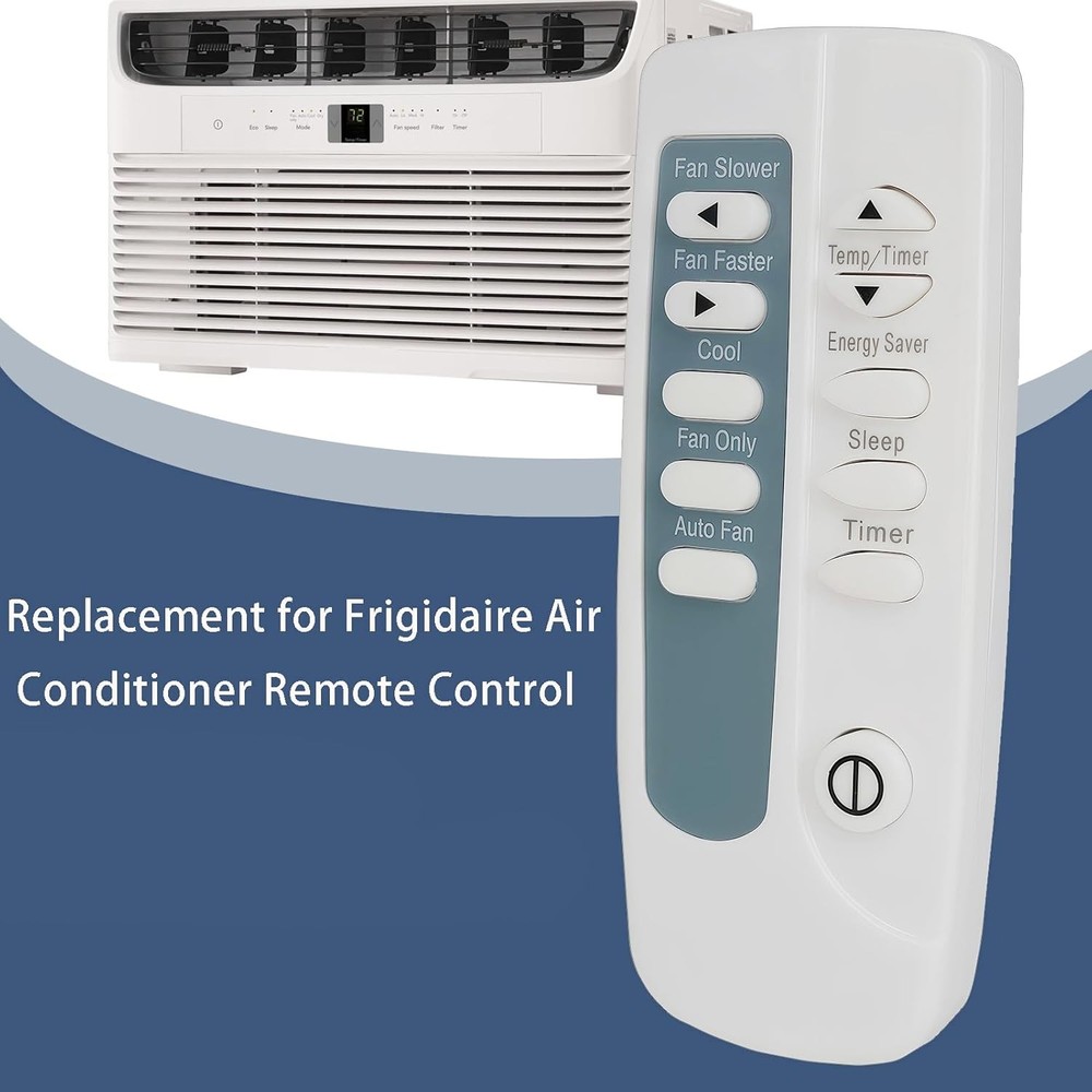 Replacement Remote Control Compatible for Frigidaire Window Air Conditioner
