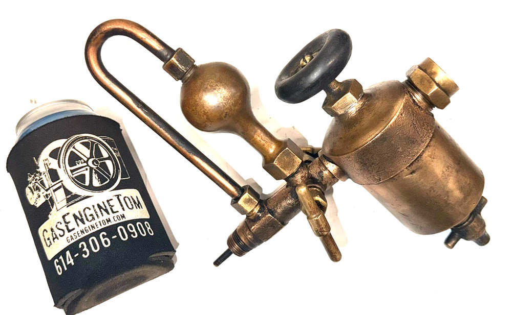 SWIFT LUBRICATOR CO. Brass HYDROSTATIC Sight Feed Oiler Steam Engine Hit Miss