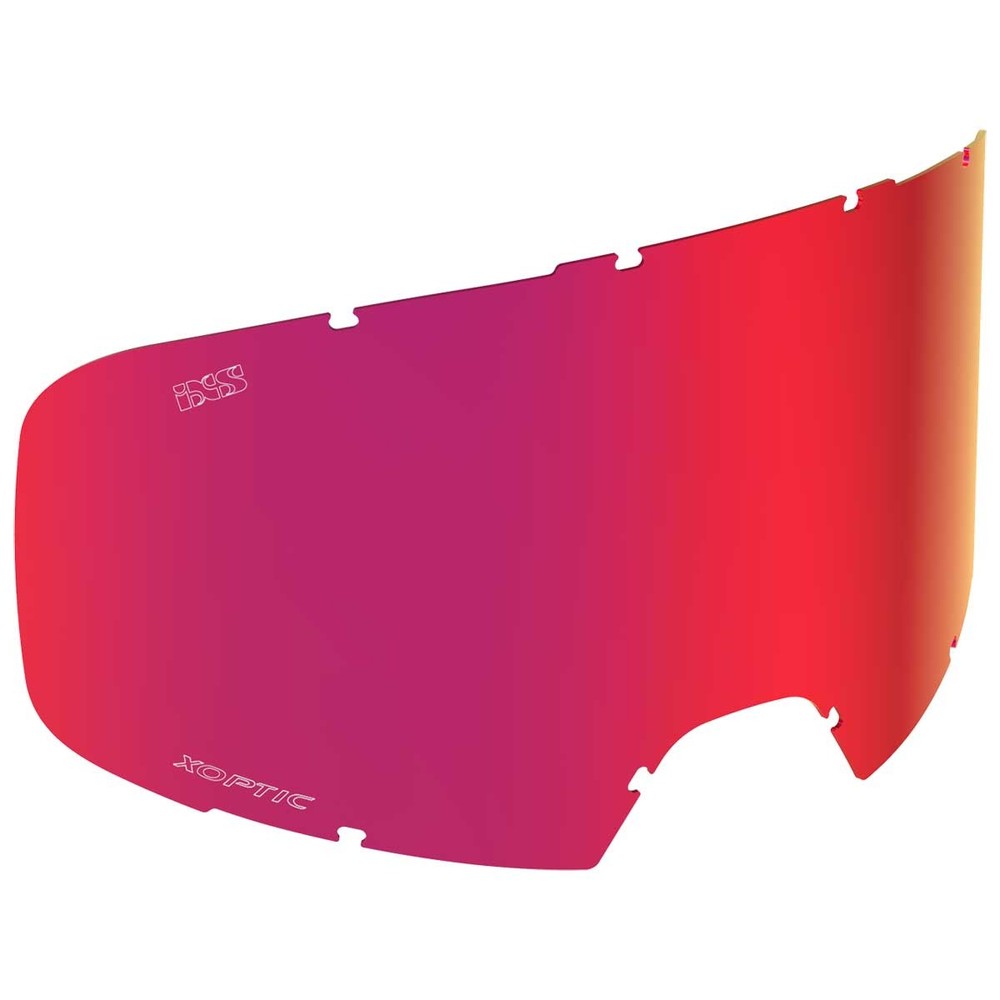 iXS Injected Goggle lens for Trigger and Hack Googles, Rose Mirror, Low-Profile