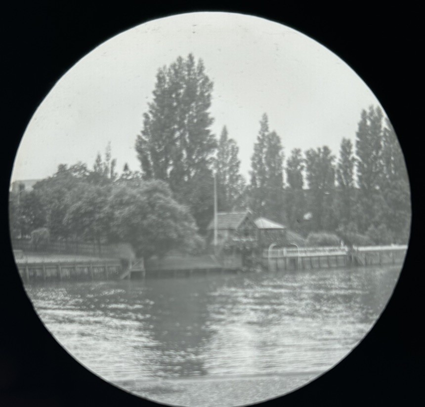 Magic Lantern Slides. ‘On the River Thames’. Suggest c.1900