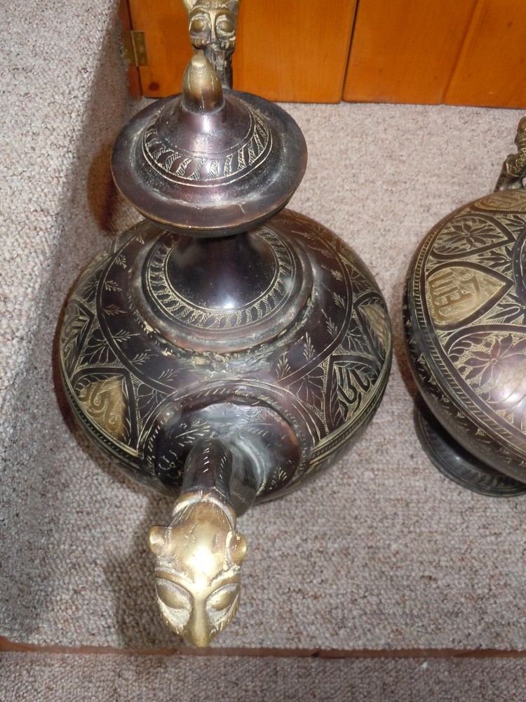 ANTIQUE OLD MIDDLE EASTERN JUGS
