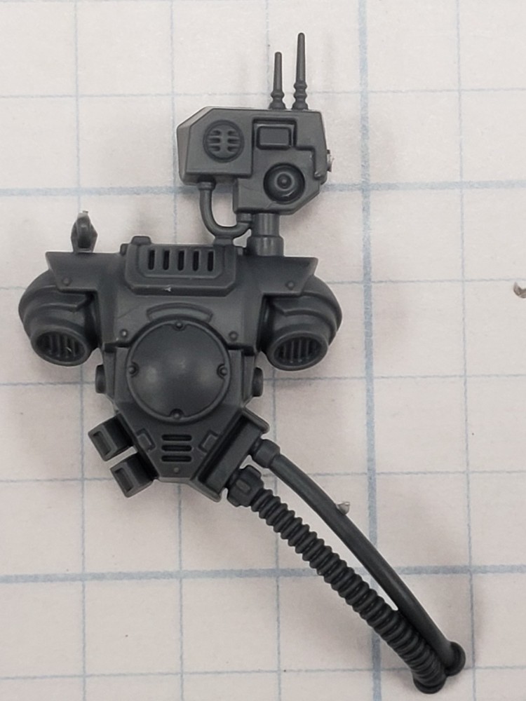 Warhammer 40k Deathwatch Bits Kill Team Gravis Heavy Weapon Backpack #63