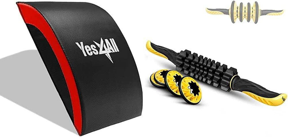 Ab Exercise Mat/Abs Wedge - Sit up Pad - Abdominal & Core Trainer Mat for Full R