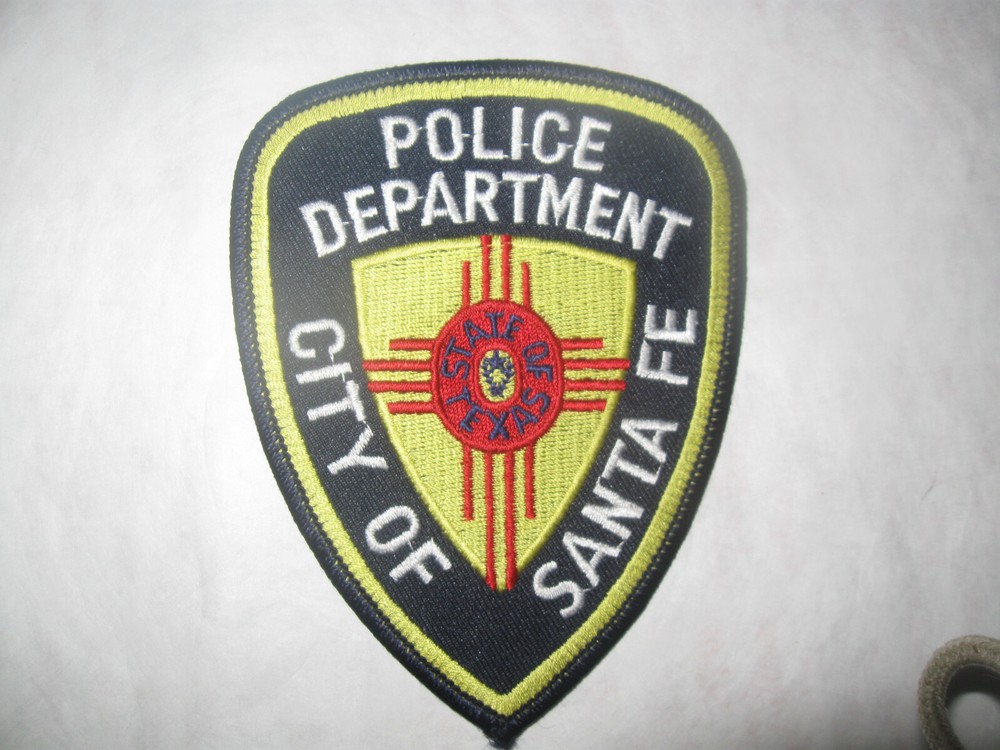 SANTA FE TEXAS POLICE PATCH