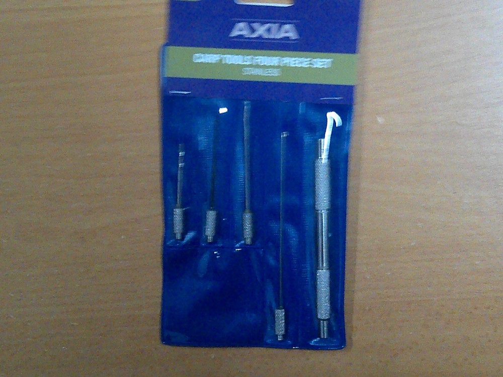 Axia Carp Tools 4 Piece set Stainless Steel