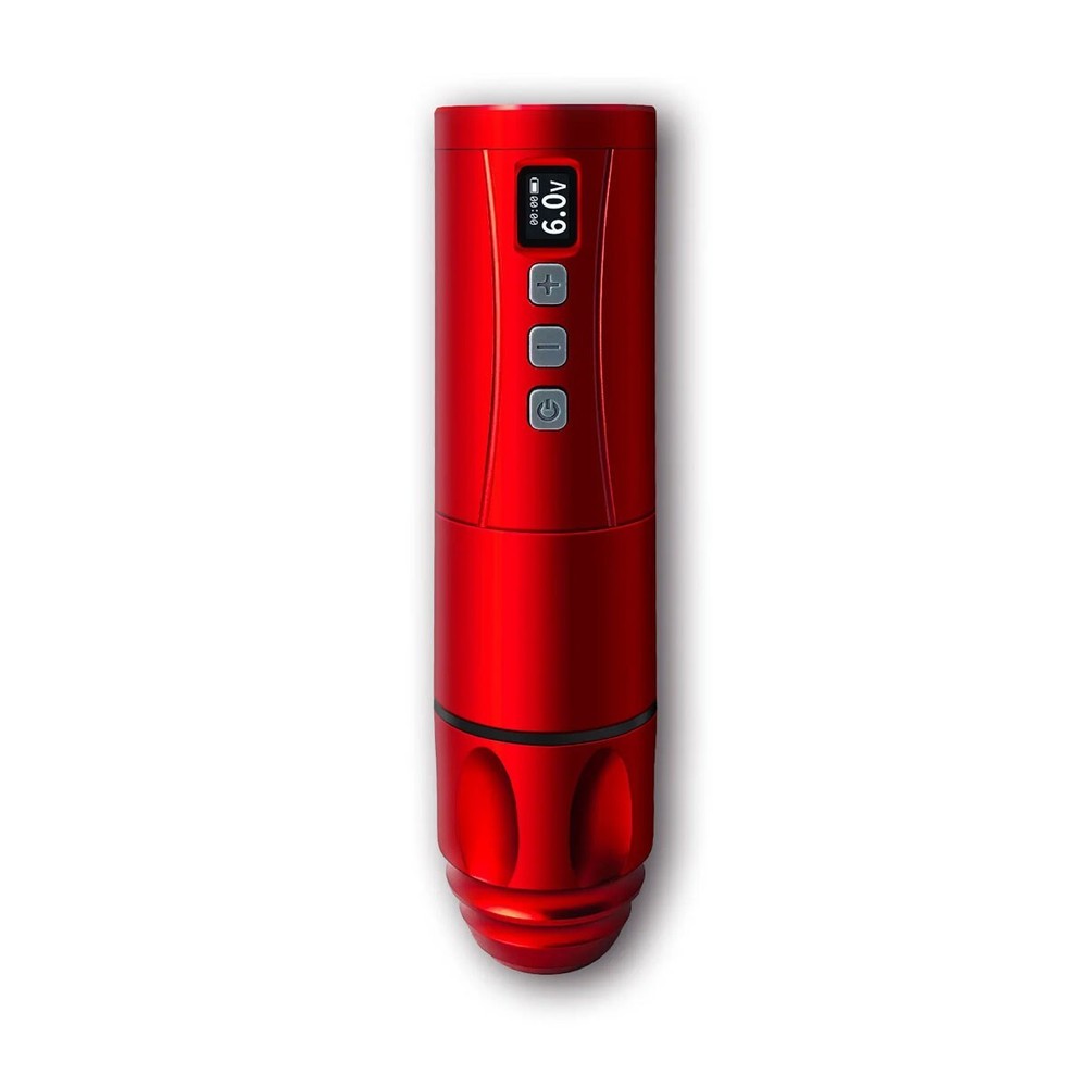 Wireless tattoo machine Bronc Pen V7 (Red)