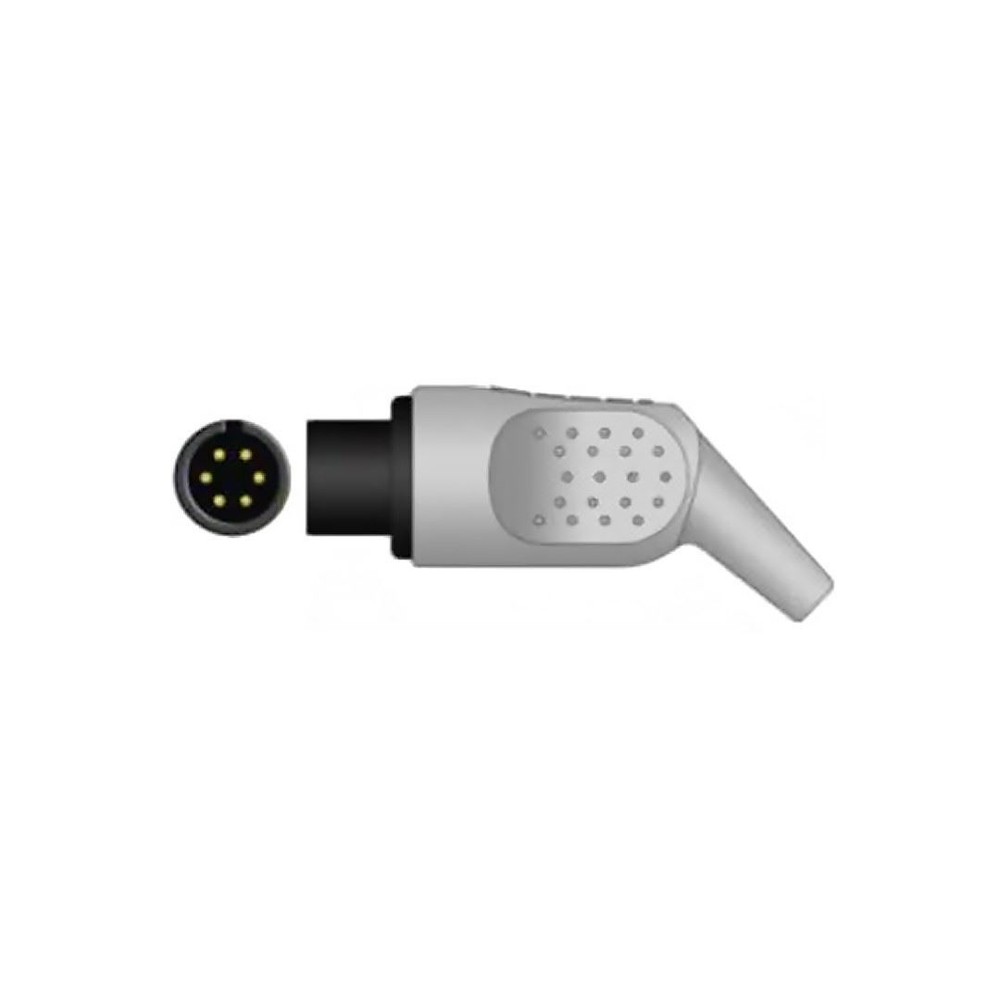 AAMI ECG Compatible Trunk 6 Pin 3 Leads