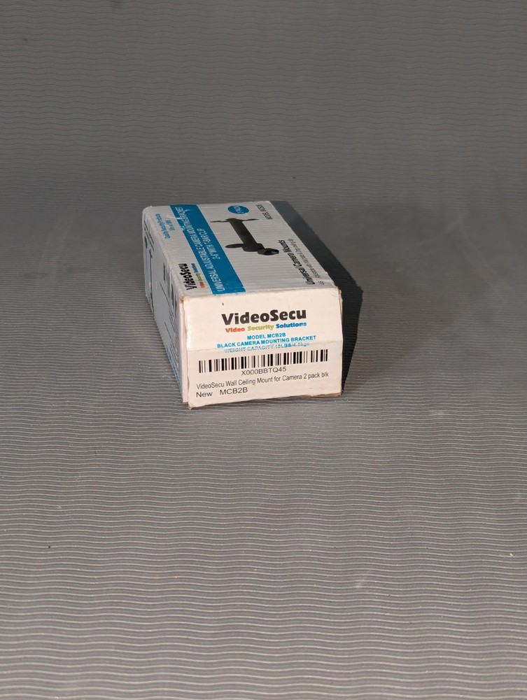 VideoSecu Camera Mounting Bracket 2-6" with T-Bar Mount 2 Pack Black