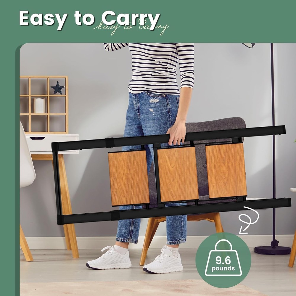 3 Step Ladder Folding Step Stool with Handle, Kitchen Step Stool for Adults, ...