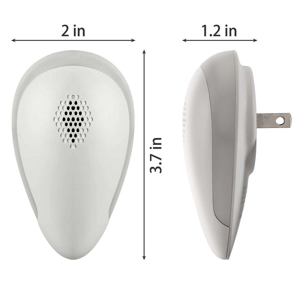 Electronic Pest Reject Control Ultrasonic Repeller Home Bug Rat Spider Roaches