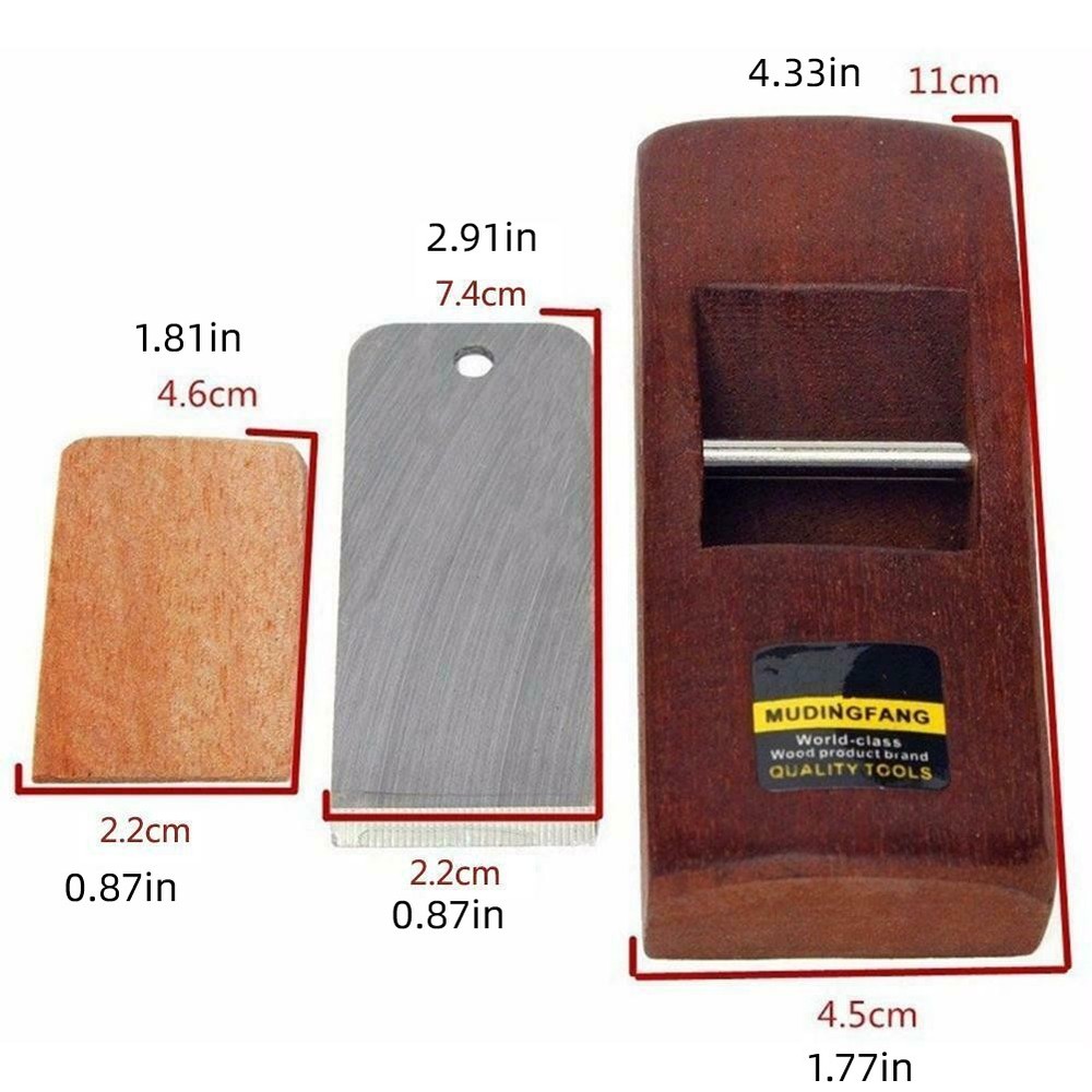 MINI Woodworker Tools Hand plane Wiping angle Trimming Planes Chamfer plane 11cm