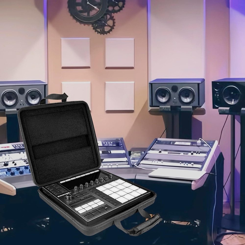 Premium Velvet Hardshell Case Compatible with Native Instruments Maschine+Plus C