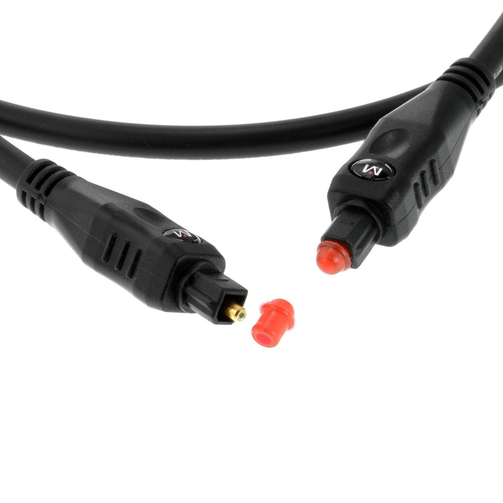 Toslink Cable (6 Feet) - Optical Digital Audio Cable