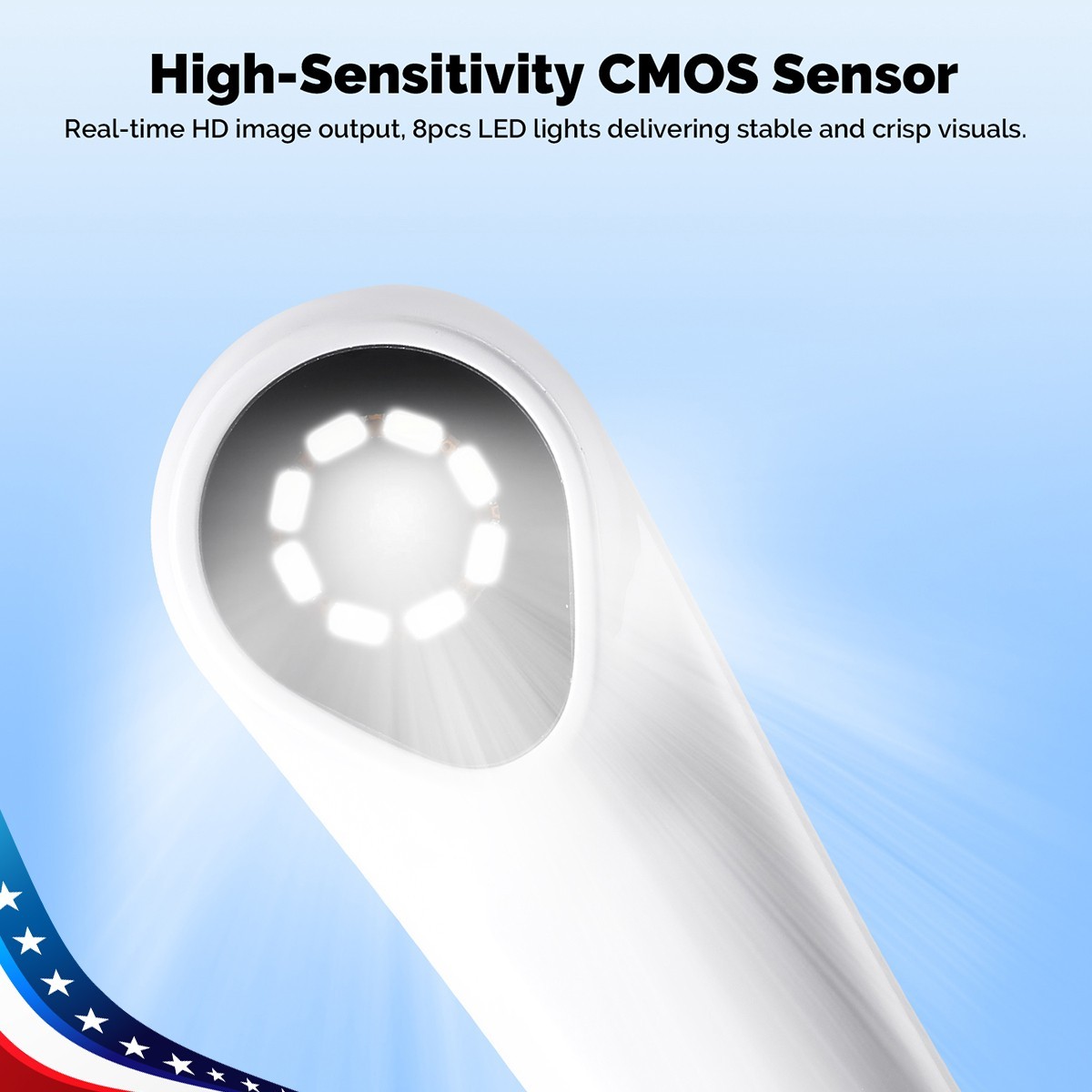 Professional Dental Intraoral amera USB 1920P with Freeze Button Apple/Type-