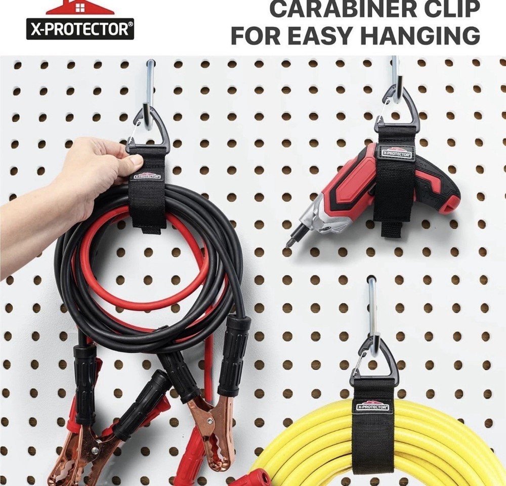 X-Protector Storage Straps - 4 PCS Pack - 16-Inch 4 16 x 1.5 IN