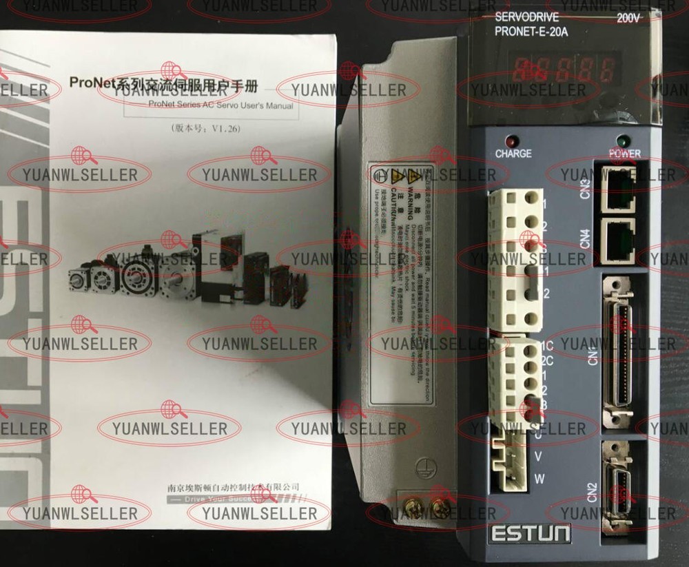 1PCS NEW ESTUN Servo Drive PRONET-E-20A