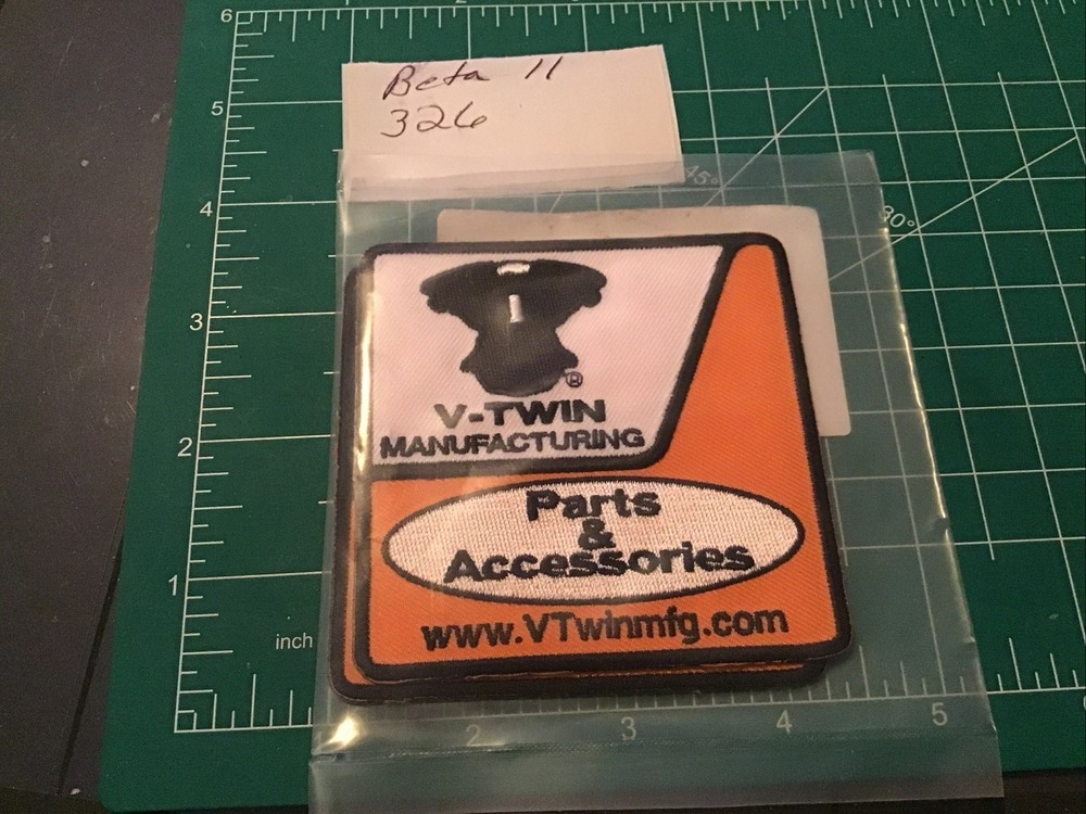 HARLEY V-TWIN MANUFACTURING ORIGINAL NOS PATCH Single