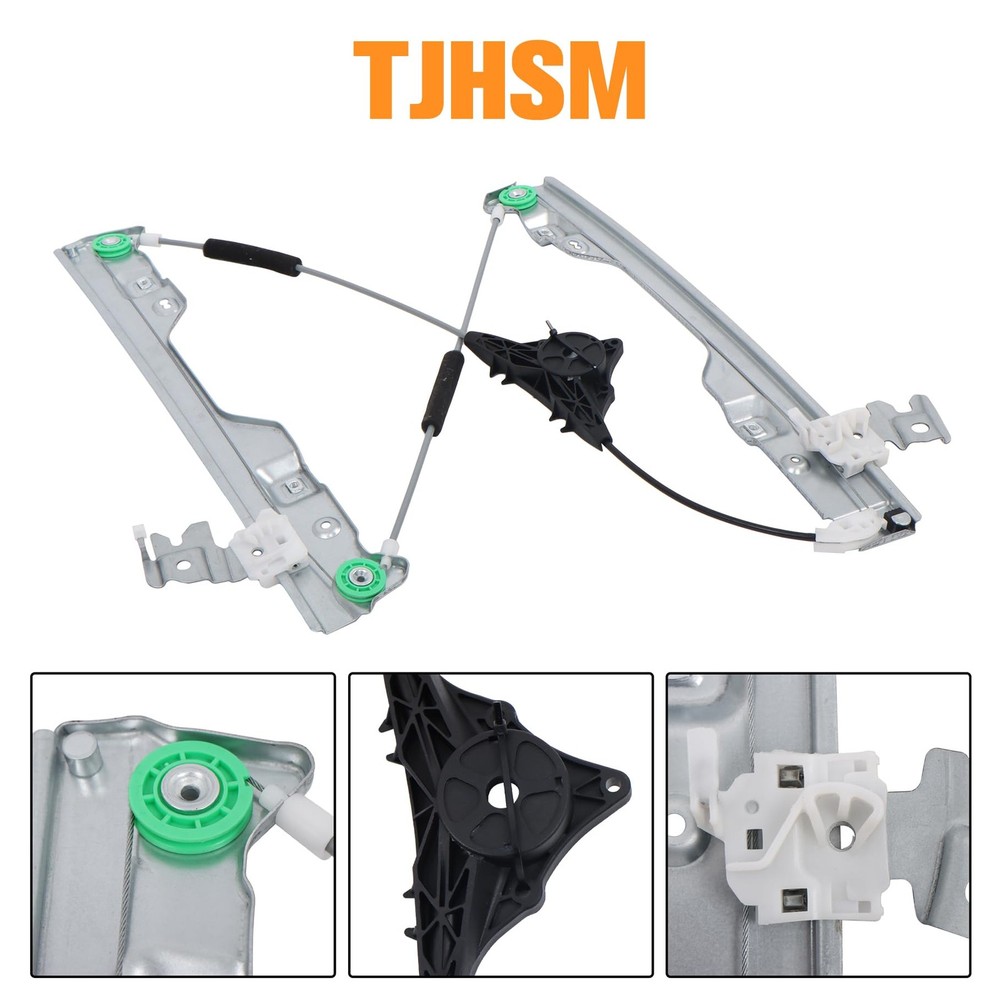 Power Window Regulator without Motor Front Passenger Side Replacement