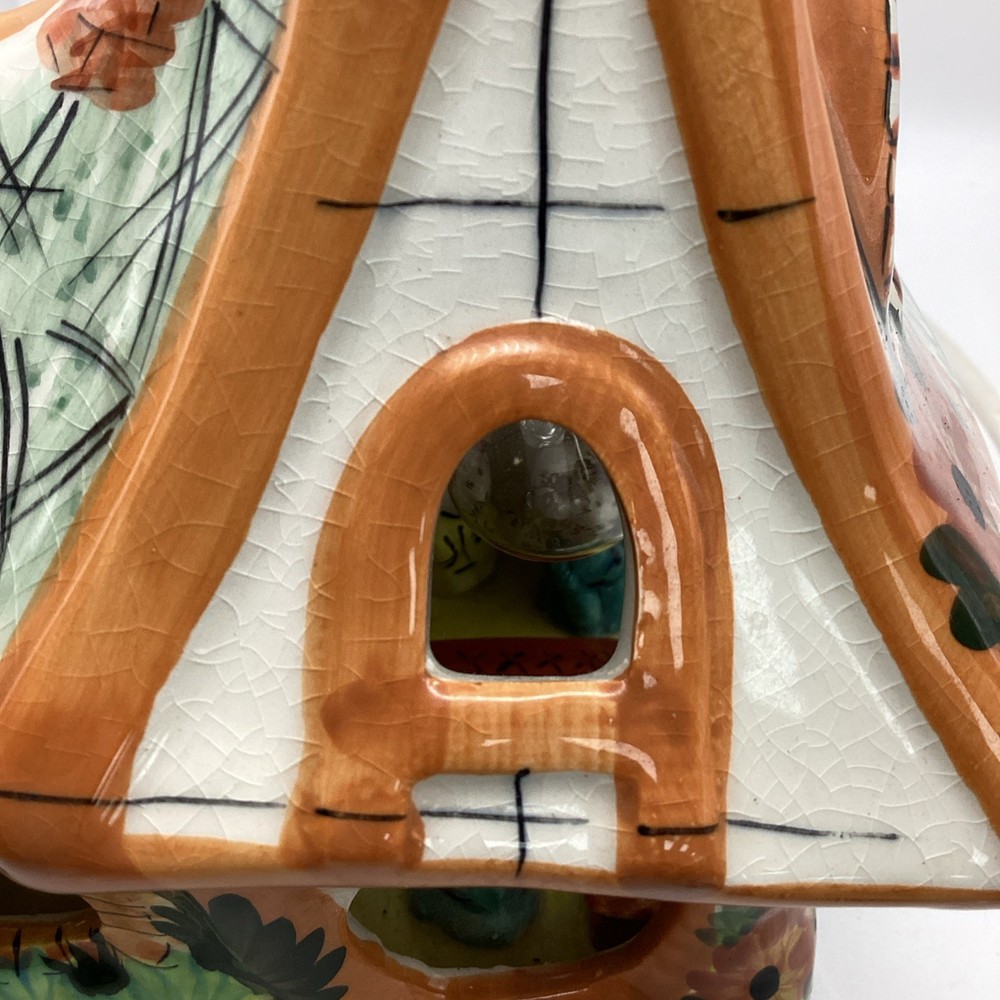 Derek Fowler Ceramic Night Light Mice School Model Working 18cm (H)