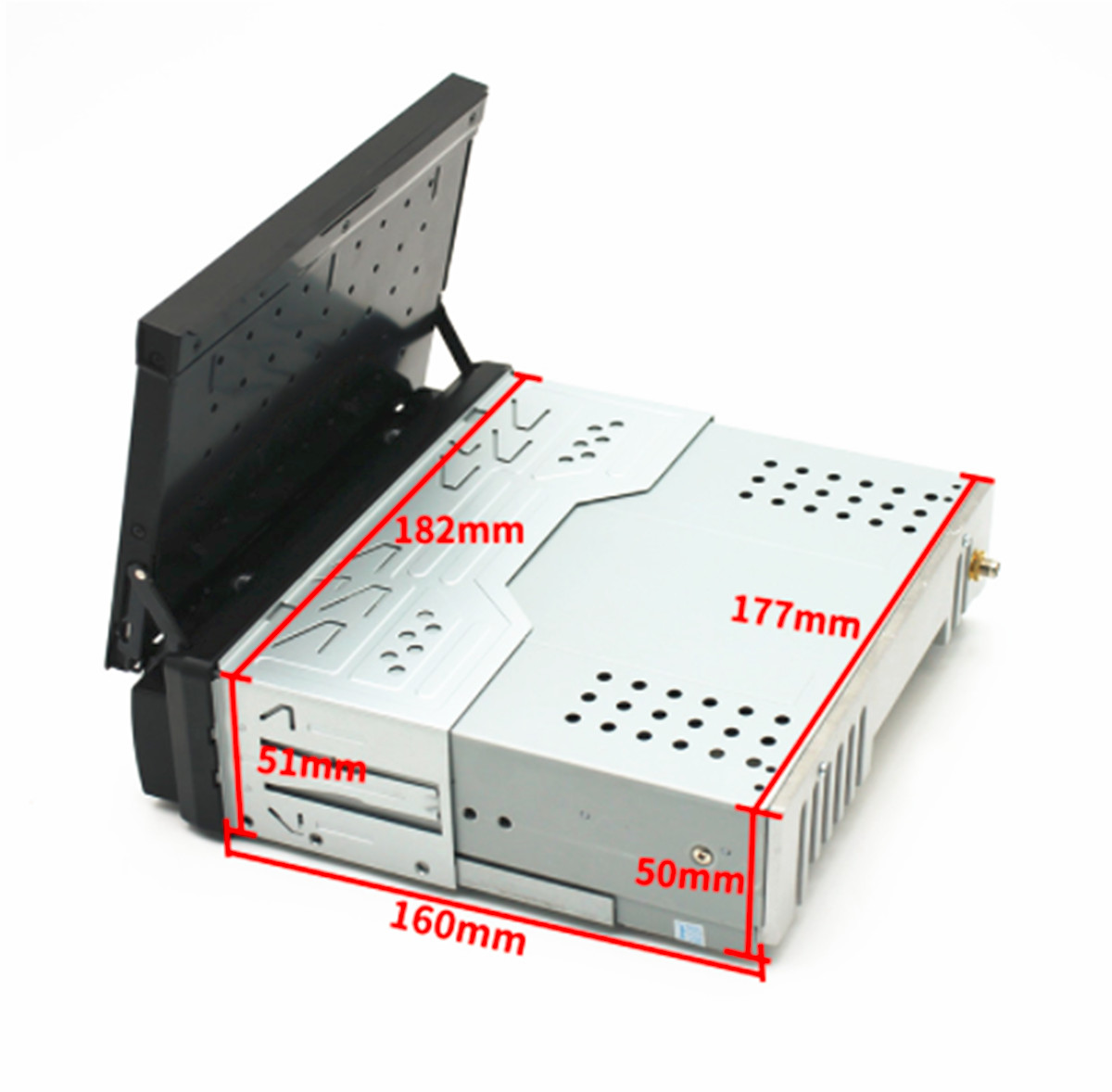 Stereo Car Radio For Carplay GPS Bluetooth Touch Screen Video Player Mirror Link