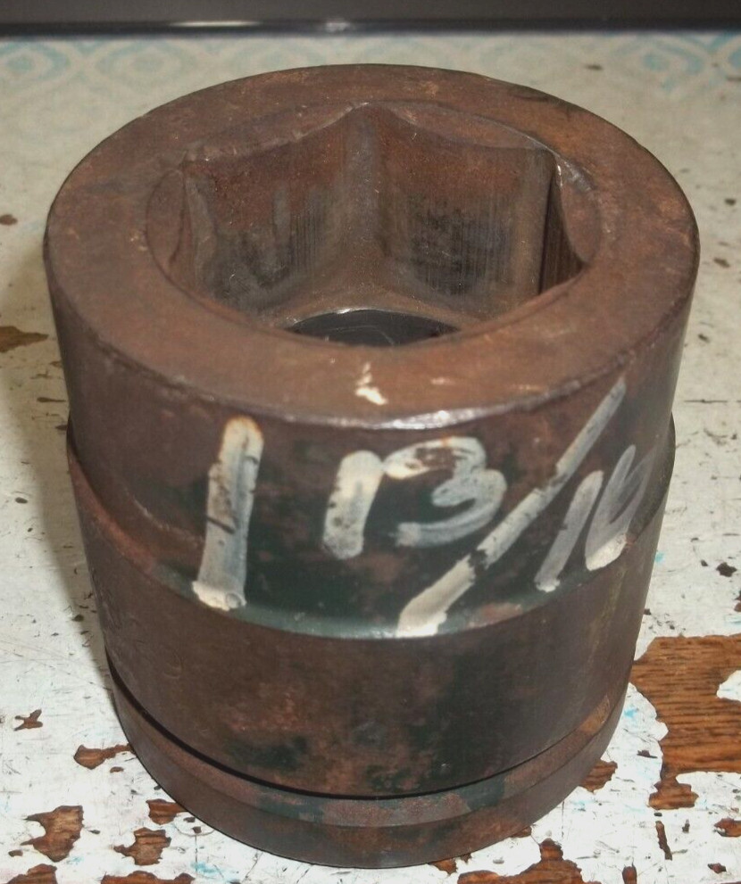 WRIGHT 1-13/16" SOCKET 6 POINT DRIVE 1-1/2" 84829 (O5)