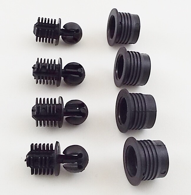 Plastic Grille Pegs for Speaker Covers - 7/16" Ball & Socket Type - 4 Pack