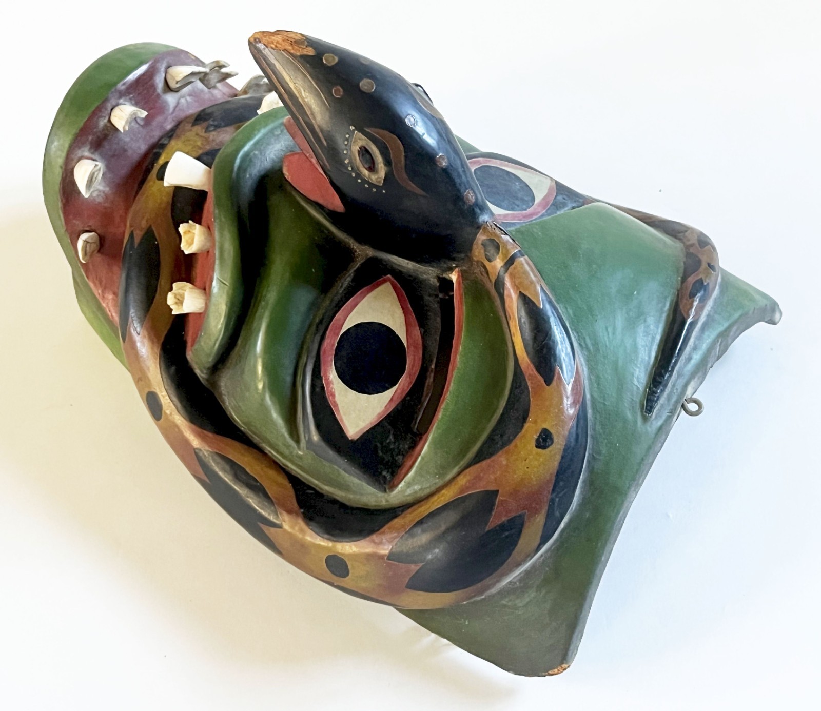 VICTORIANO SALGADO URUAPAN MICHOACAN XL 11" FECUNDIDAD FERTILITY WOOD MAQUE MASK