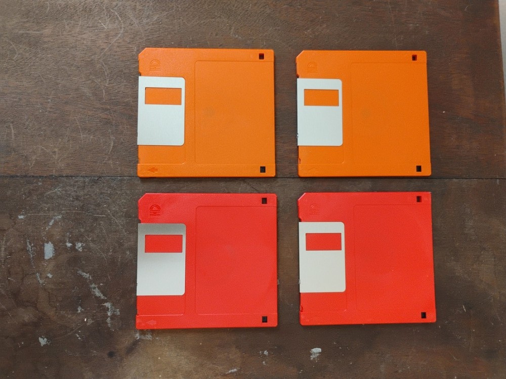 Smartz 2HD 3.5 IBM Formatted Diskettes  4pc.