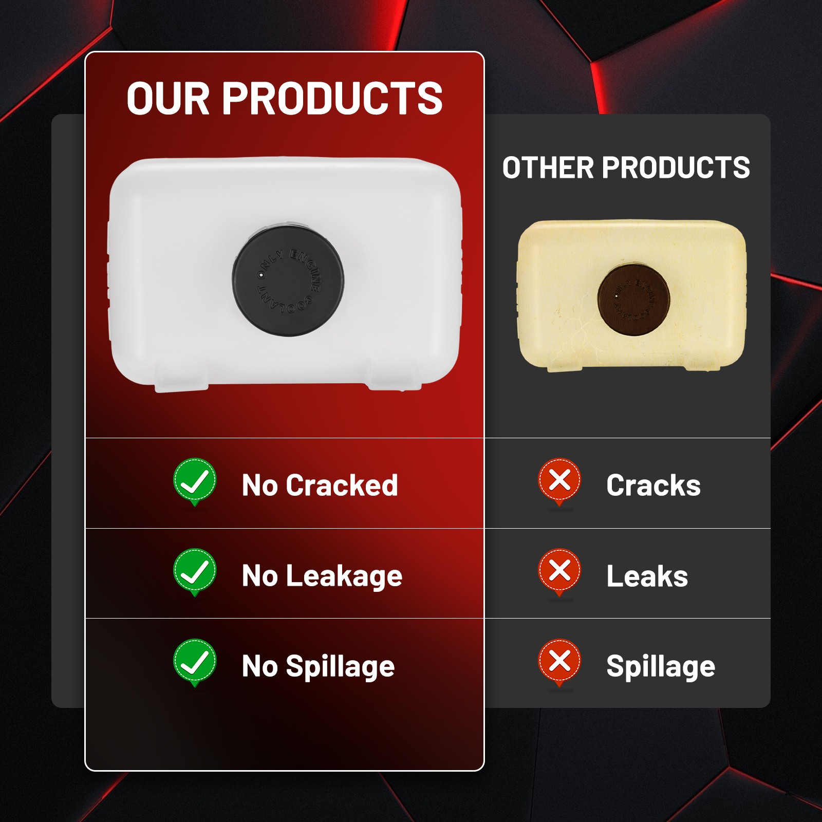 Radiator Coolant Overflow Bottle Tank Reservoir Universal Expansion Recovery