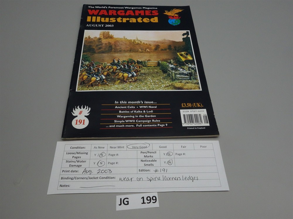 Wargames Illustrated: Number # 191