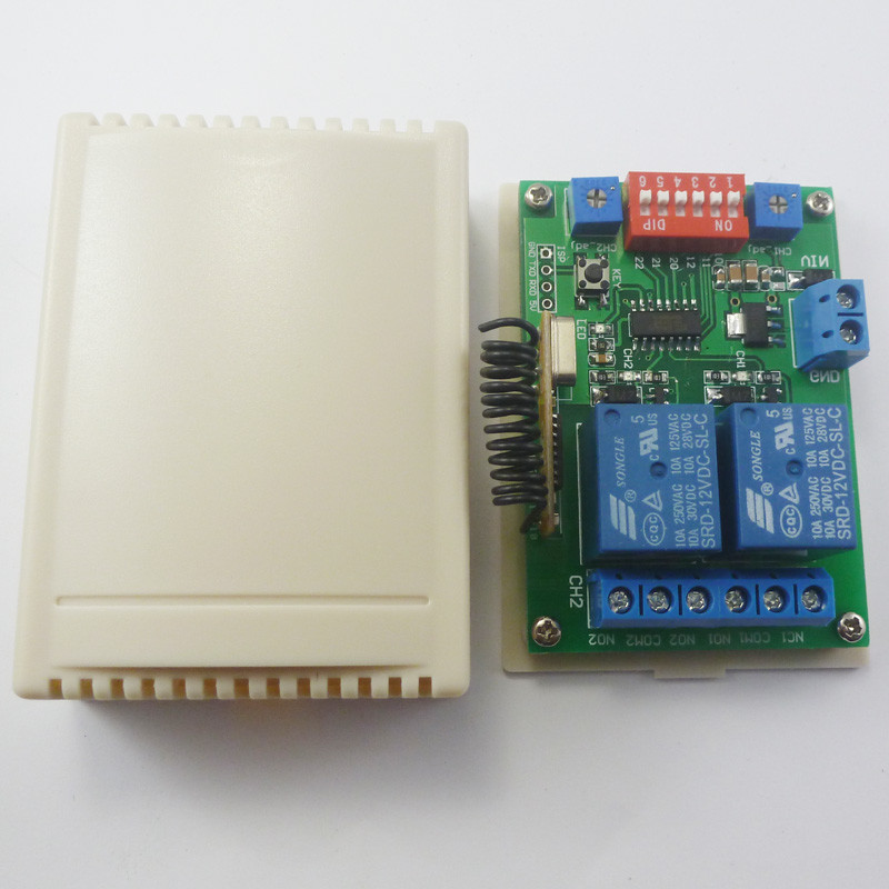 Relay Controler DC 12V Motor Reverse Polarity Rotation with Delay time function