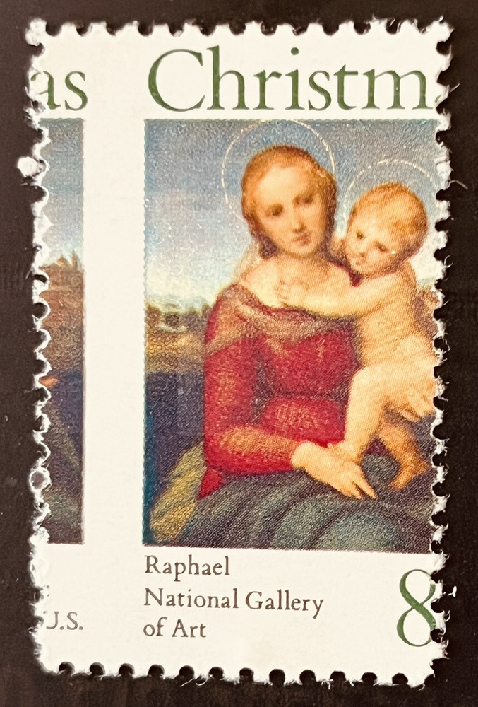 US Sc# 1507 ERROR Christmas Stamp Mint NH Misperfs 1973