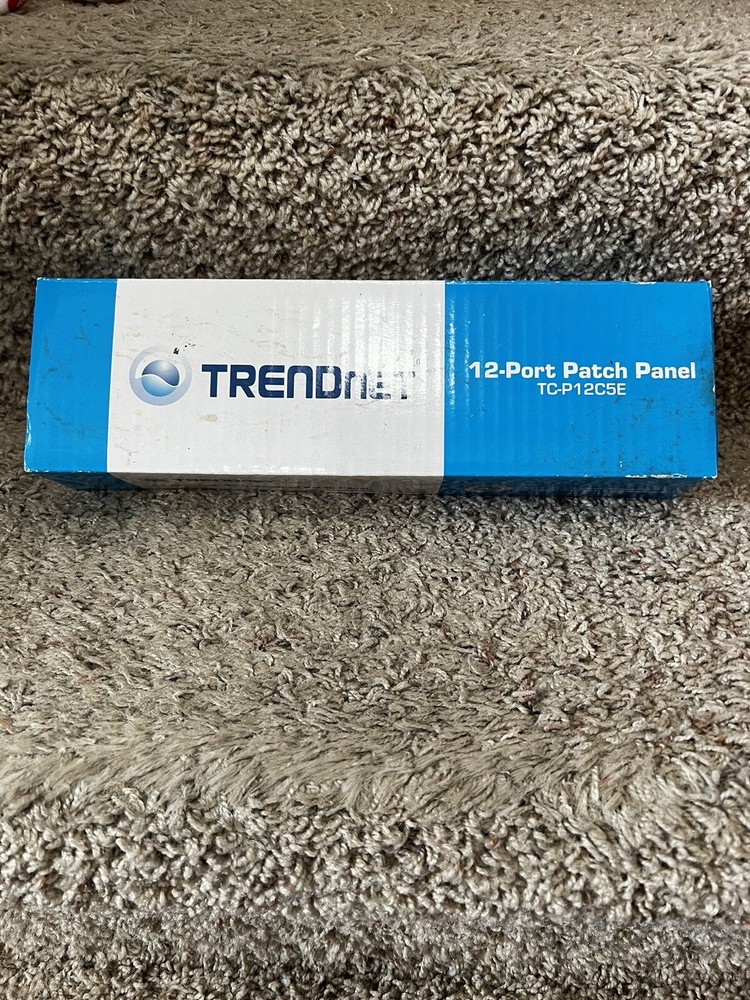 Trendnet 12-Port Patch Panel Cat. 5e TCP12C5E