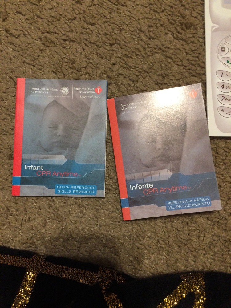 American Heart Association Infant CPR Anytime Training Kit