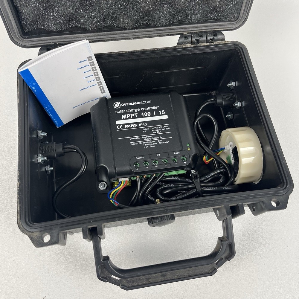 Overland Solar Portable Solar Panel Charge Controller MPPT 100 | 15