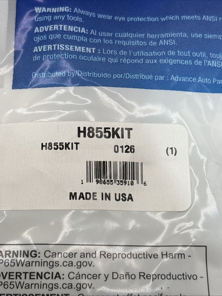 Carquest Hardware & Hydraulics Axle Hub Bolt Kit - H855KIT