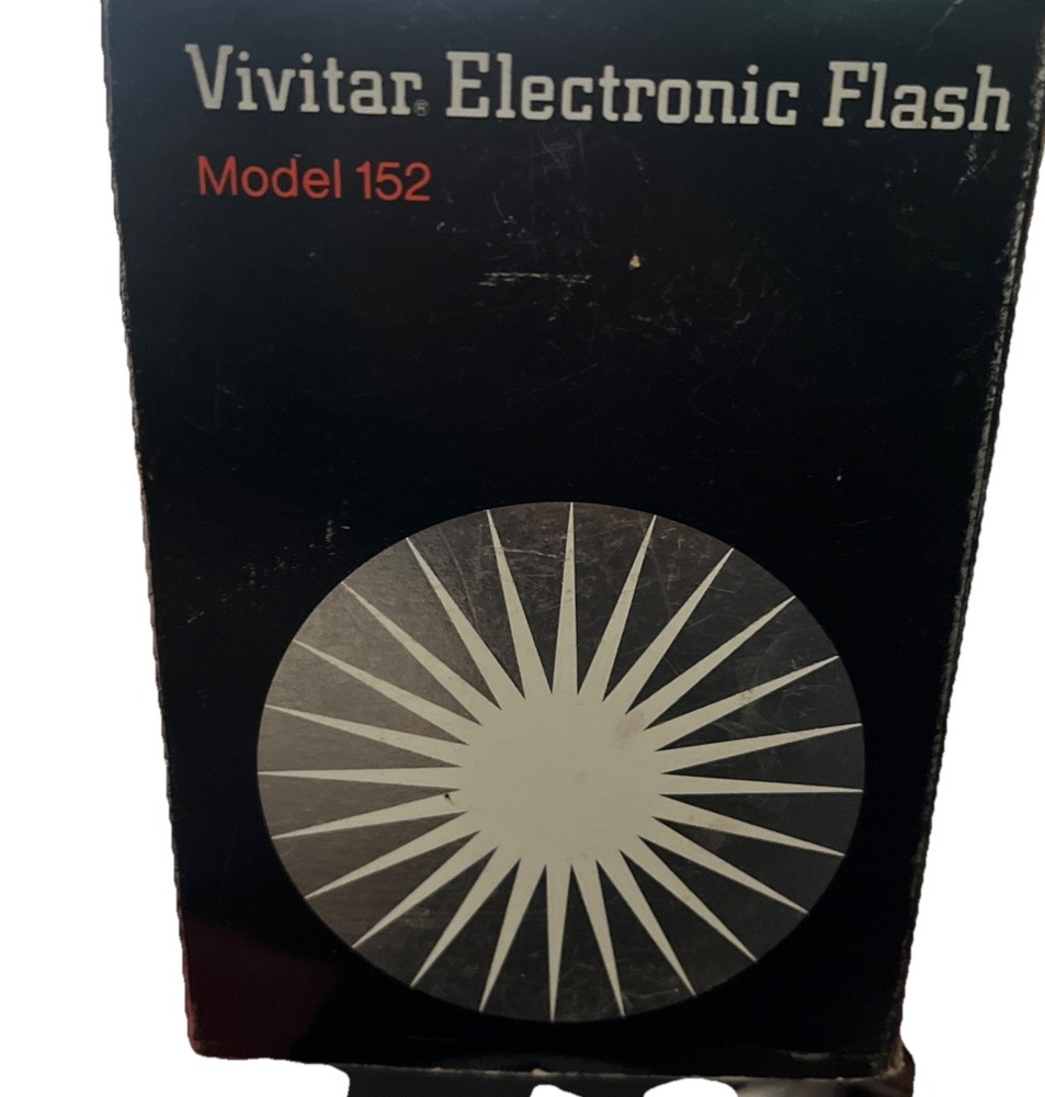 Vintage Vivitar 152 Shoe Mount Flash