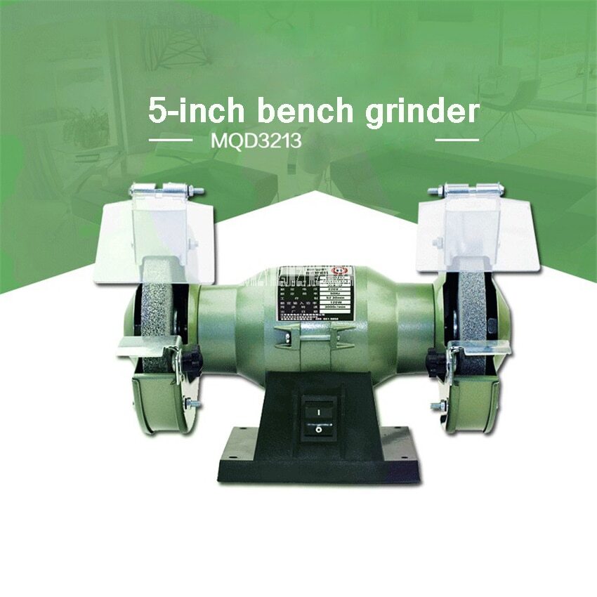 MQD3213 Multi-function Bench Grinder Electric Knife Sharpener 5-inch Polishing
