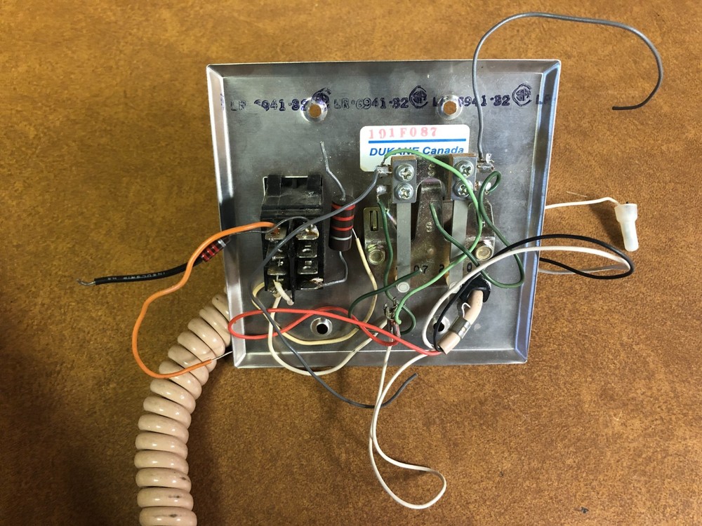 Dukane Telephone Handset Intercom Station with Call Switch