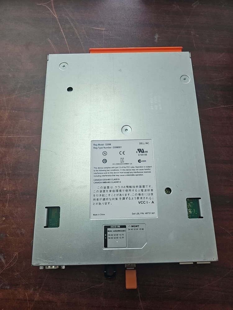 Dell EqualLogic E09M / E09M001 Control Module 12