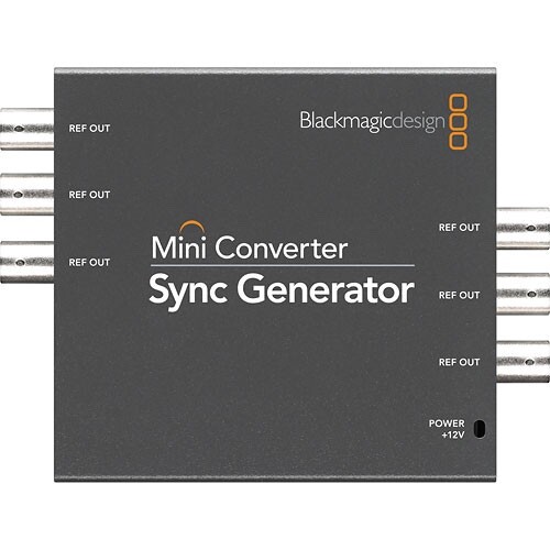 Blackmagic Design Mini Converter Sync Generator with 6 Outputs #CONVMSYNC