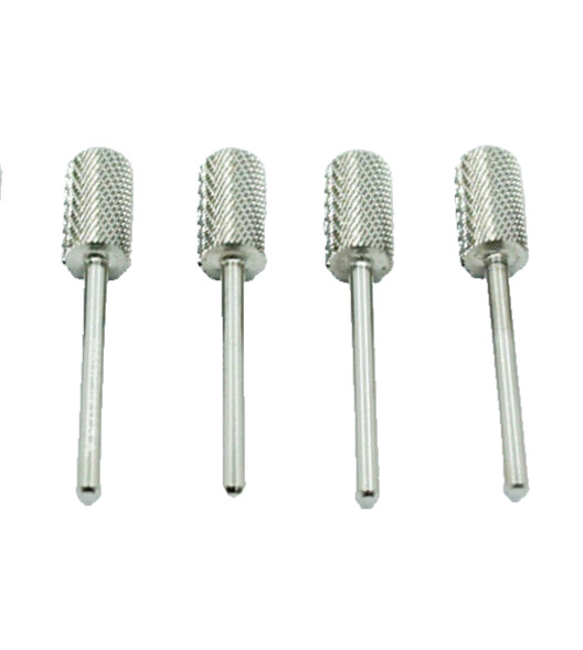 Startool Acrylic Nail Drill 3/32" RF Fine Round Top Silver *( 2 Pieces )