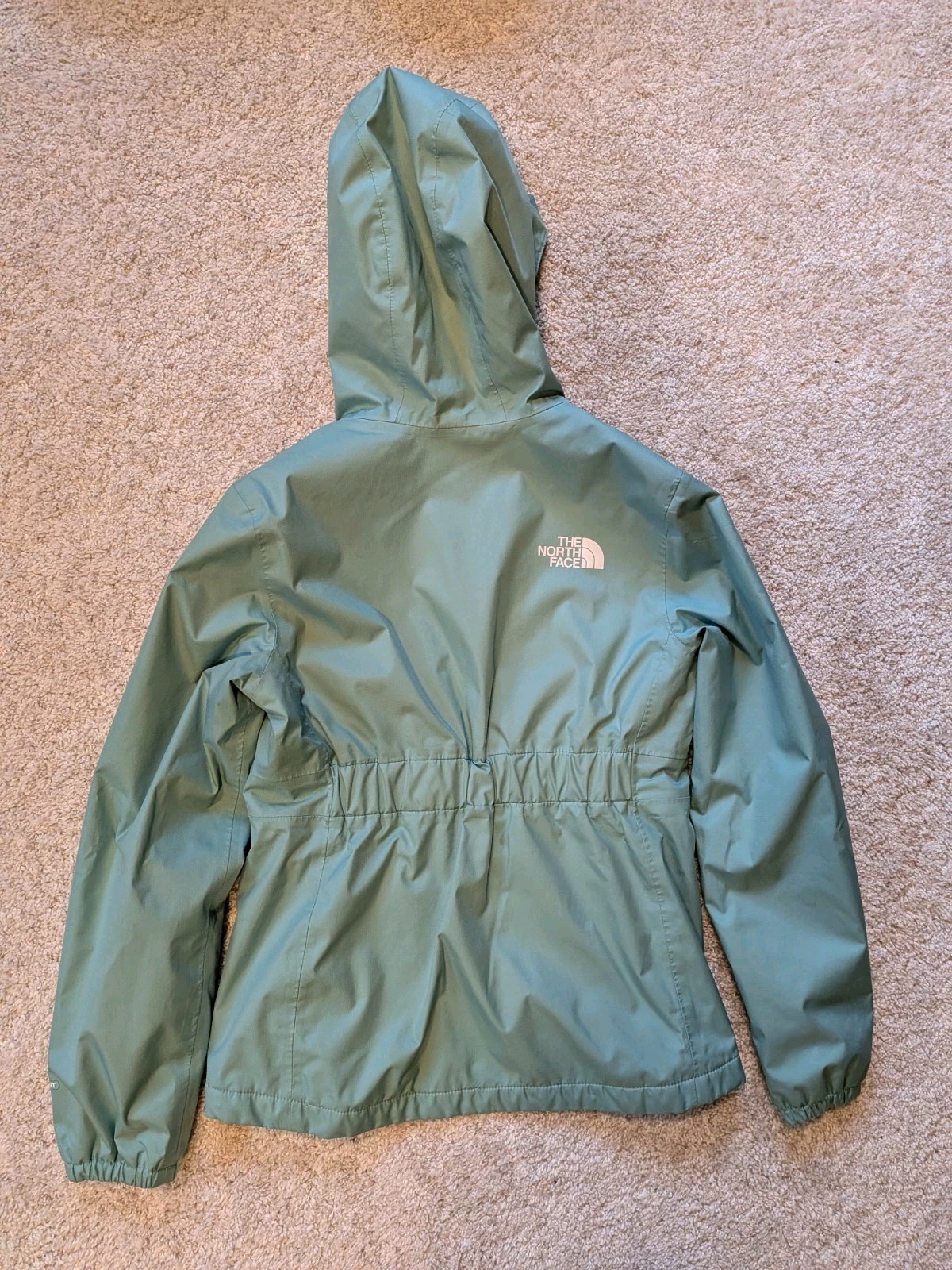 The North Face Wind Breaker Rain Jacket Girls Medium 10 Sherpa Warm Dry Vent
